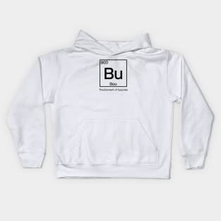 Boo, the Element of Surprise // Funny Chemistry Halloween Kids Hoodie